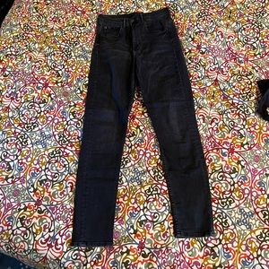 Black High Waisted Jeans